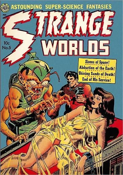 Strange Worlds Number 5 Fantasy Comic Book