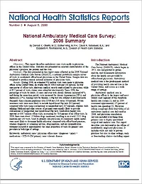 National Ambulatory Medical Care Survey: 2006 Summary