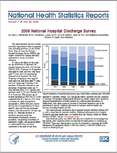 2006 National Hospital Discharge Survey