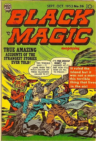 Black Magic Number 26 Horror Comic Book