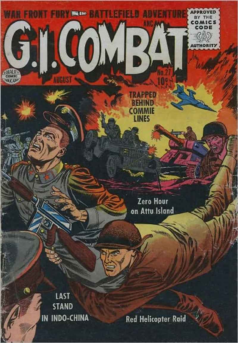 GI Combat Number 27 War Comic Book