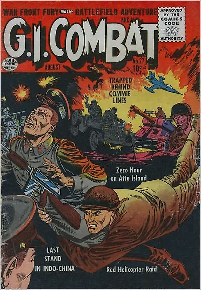 GI Combat Number 27 War Comic Book