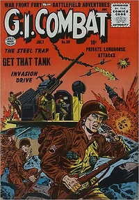 GI Combat Number 38 War Comic Book