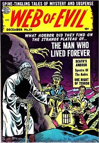 Web Of Evil Number Horror Comic Book