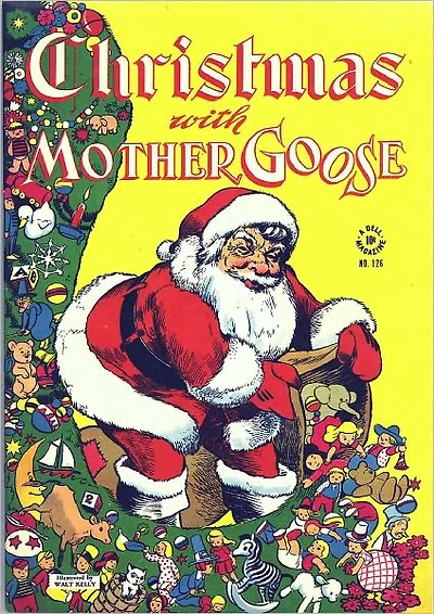 Christmas With Mother Goose Childrens Comic Book