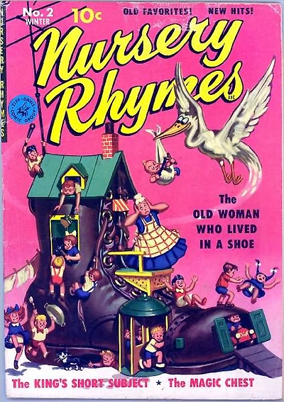 Nursery Rhymes Number 2 Childrens Comic Book