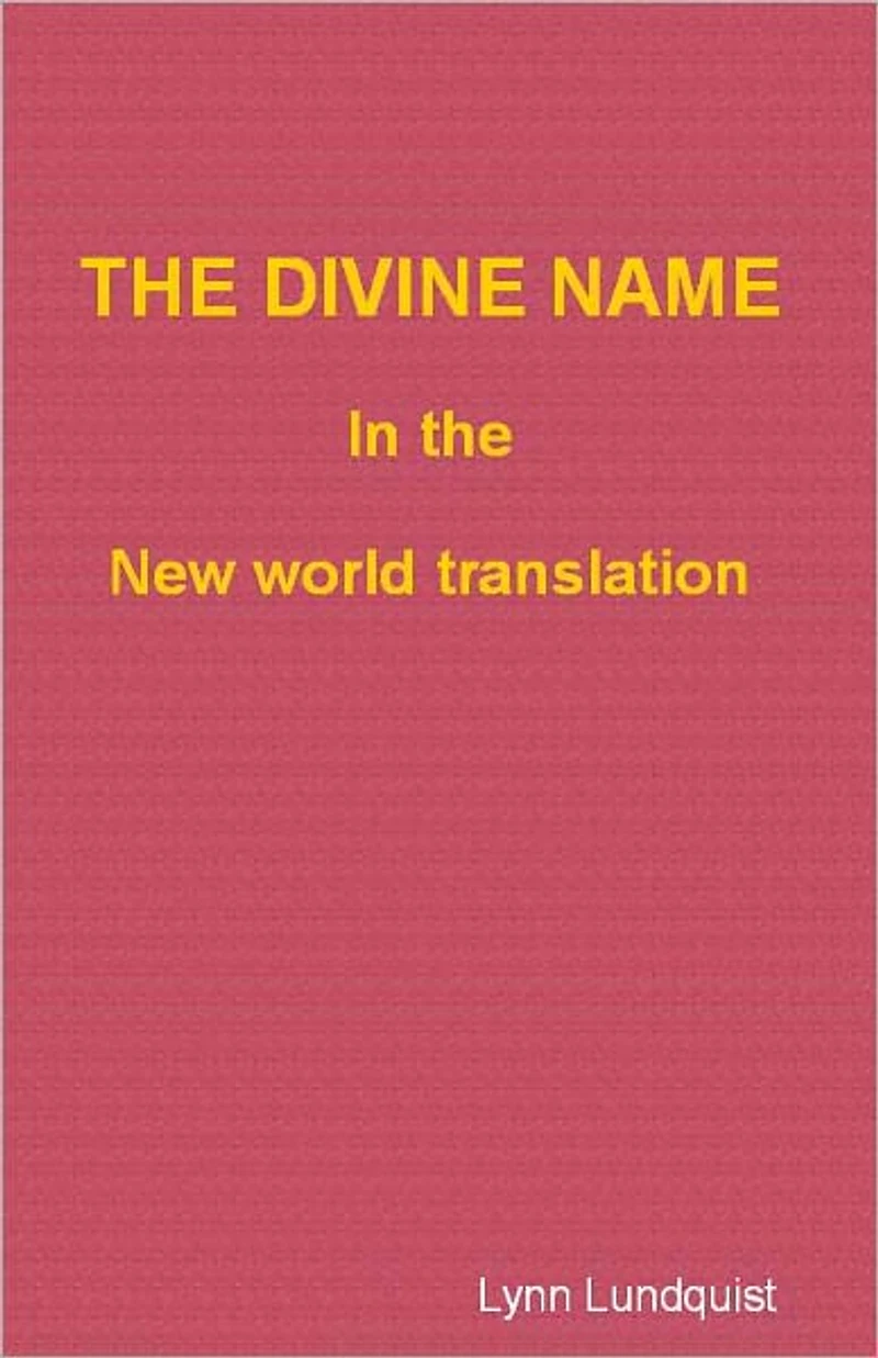 The Divine Name in the New World Translation