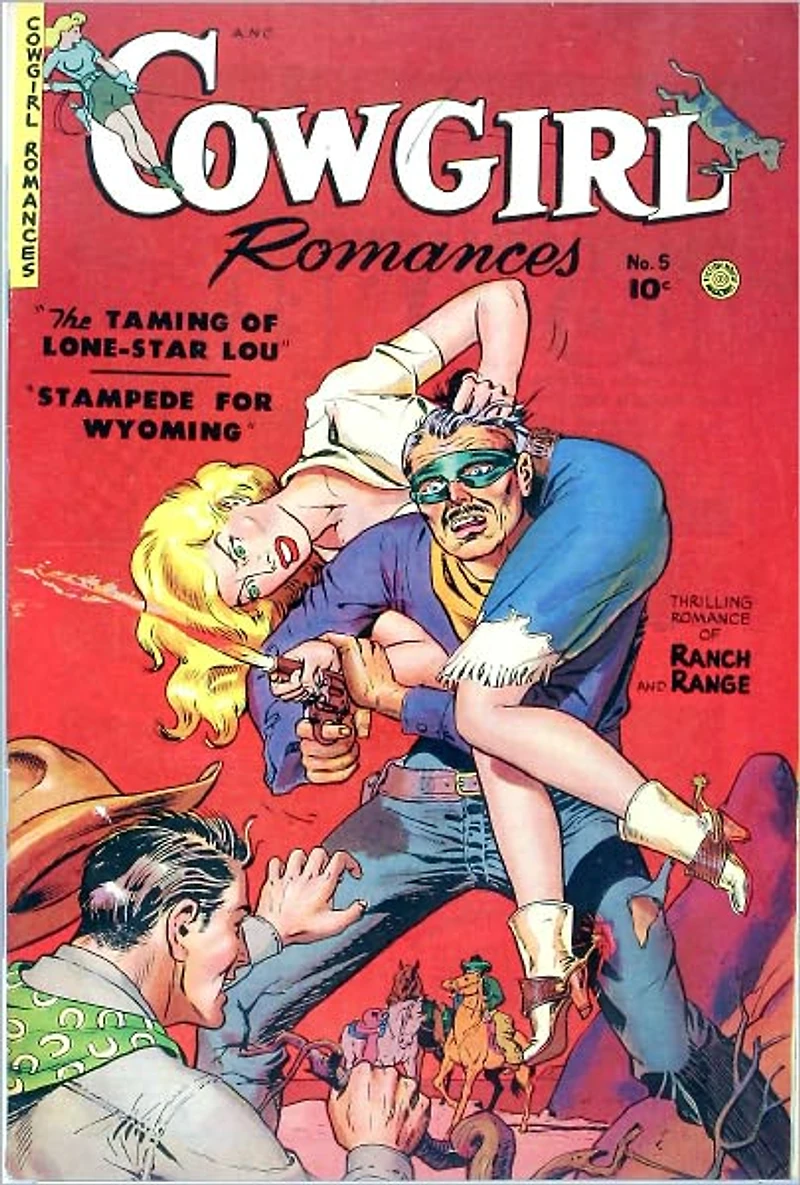 Cowgirl Romances Number Love Romance Comic Book