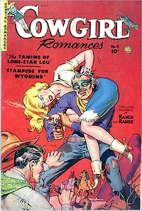 Cowgirl Romances Number Love Romance Comic Book