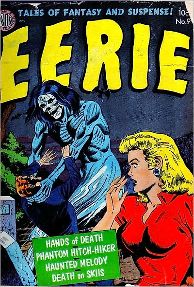 Eerie Number 9 Horror Comic Book