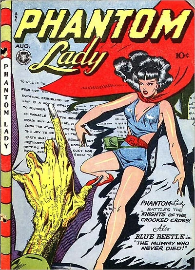 Phantom Lady Number 13 Action Comic Book