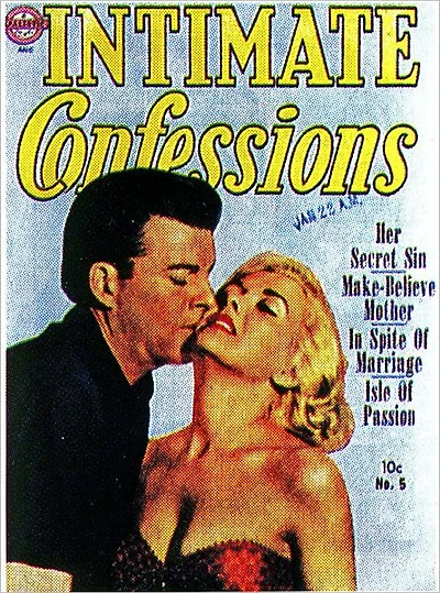 Intimate Confessions Number 5 Love Romance Comic Book
