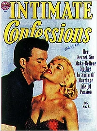 Intimate Confessions Number 5 Love Romance Comic Book