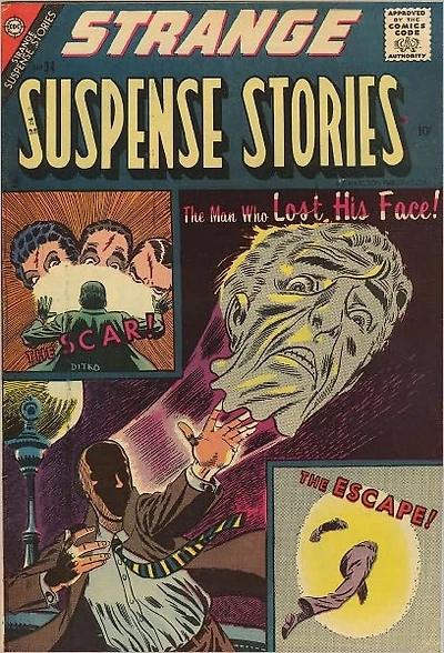 Strange Suspense Stories Number Horror Comic Book