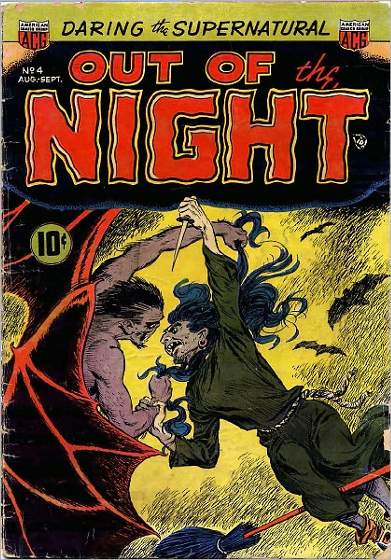 Out of the Night Number Horror Comic Book