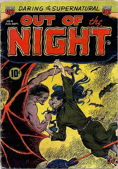 Out of the Night Number Horror Comic Book