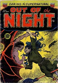 Out of the Night Number Horror Comic Book