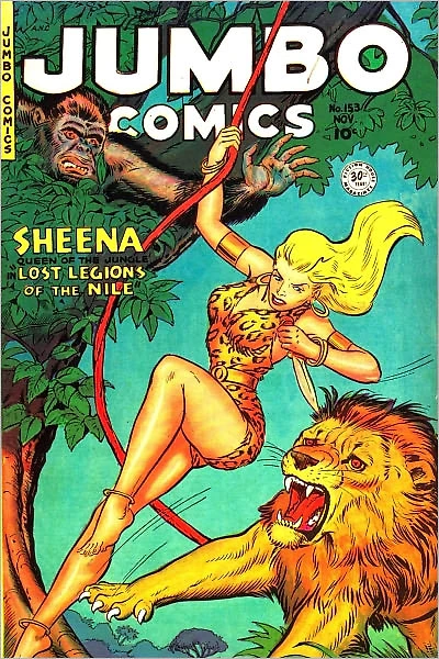 Jumbo Comics Number Action Comic Book