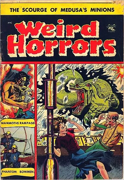 Weird Horrors Number 5 Horror Comic Book