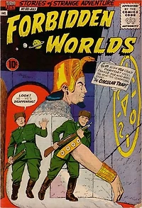 Forbidden Worlds Number Horror Comic Book