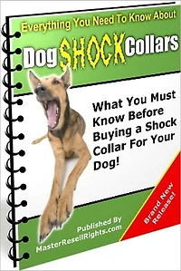 Dog Shock Collars Guide - "Everything You Need To Know Before Purchasing A Shock Collar For Your Beloved Pet Dog!"