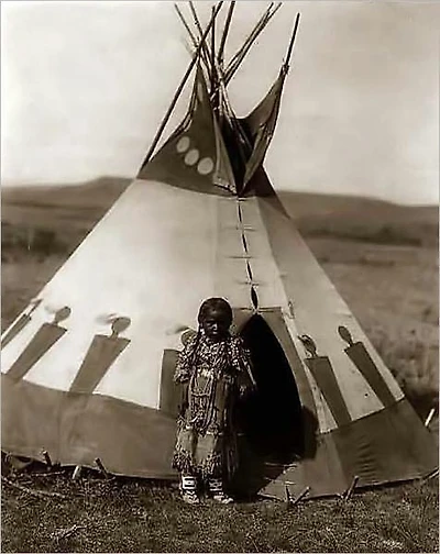 In The Bosom Of The Comanches; (1912)
