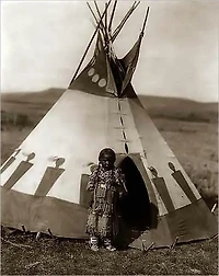 In The Bosom Of The Comanches; (1912)