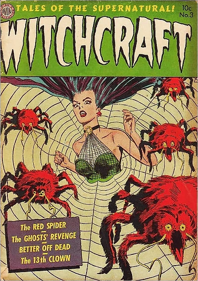 Witchcraft Number 3 Horror Comic Book