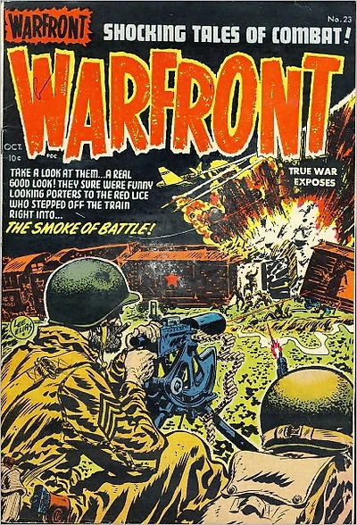 Warfront Number War Comic Book