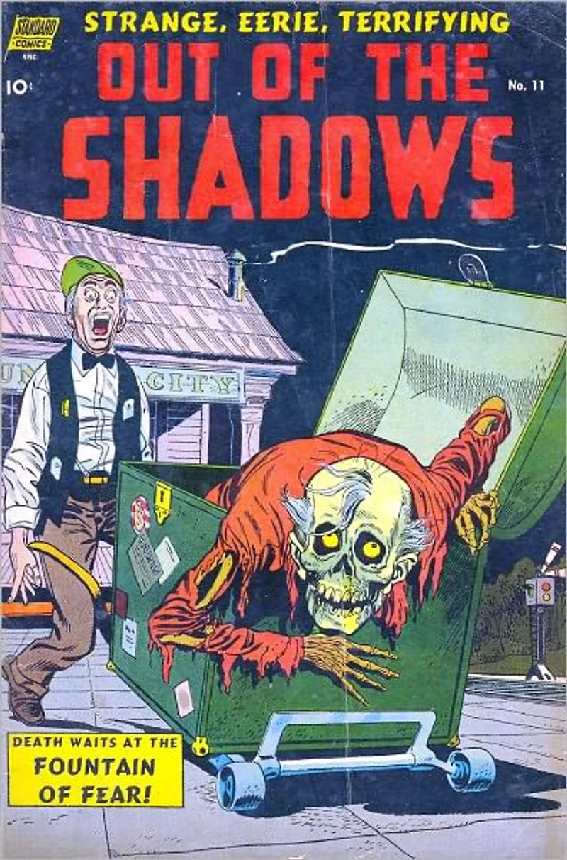 Out Of The Shadows Number Horror Comic Book