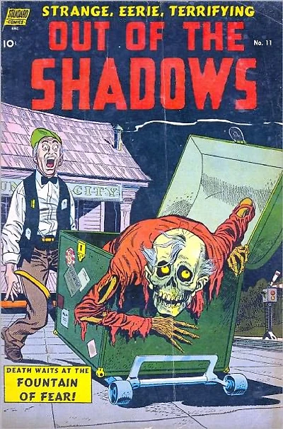 Out Of The Shadows Number Horror Comic Book