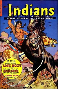 Indians Number 17 Western Comic Book