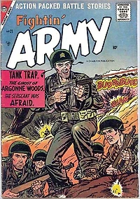 Fightin Army Number 21 War Comic Book