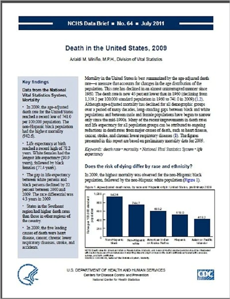 Death in the United States, 2007