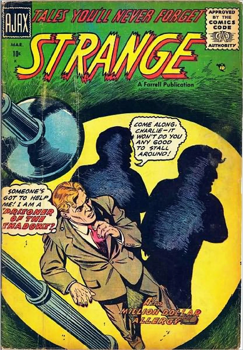 Strange Number Horror Comic Book