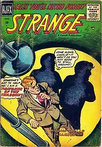 Strange Number Horror Comic Book
