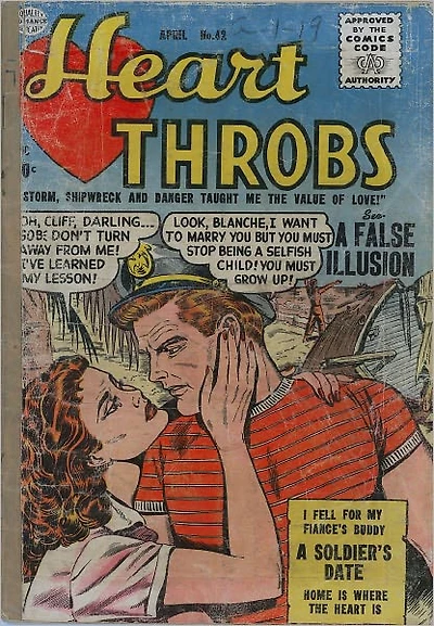 Heart Throbs Number 42 Love Comic Book