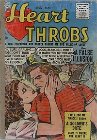 Heart Throbs Number 42 Love Comic Book