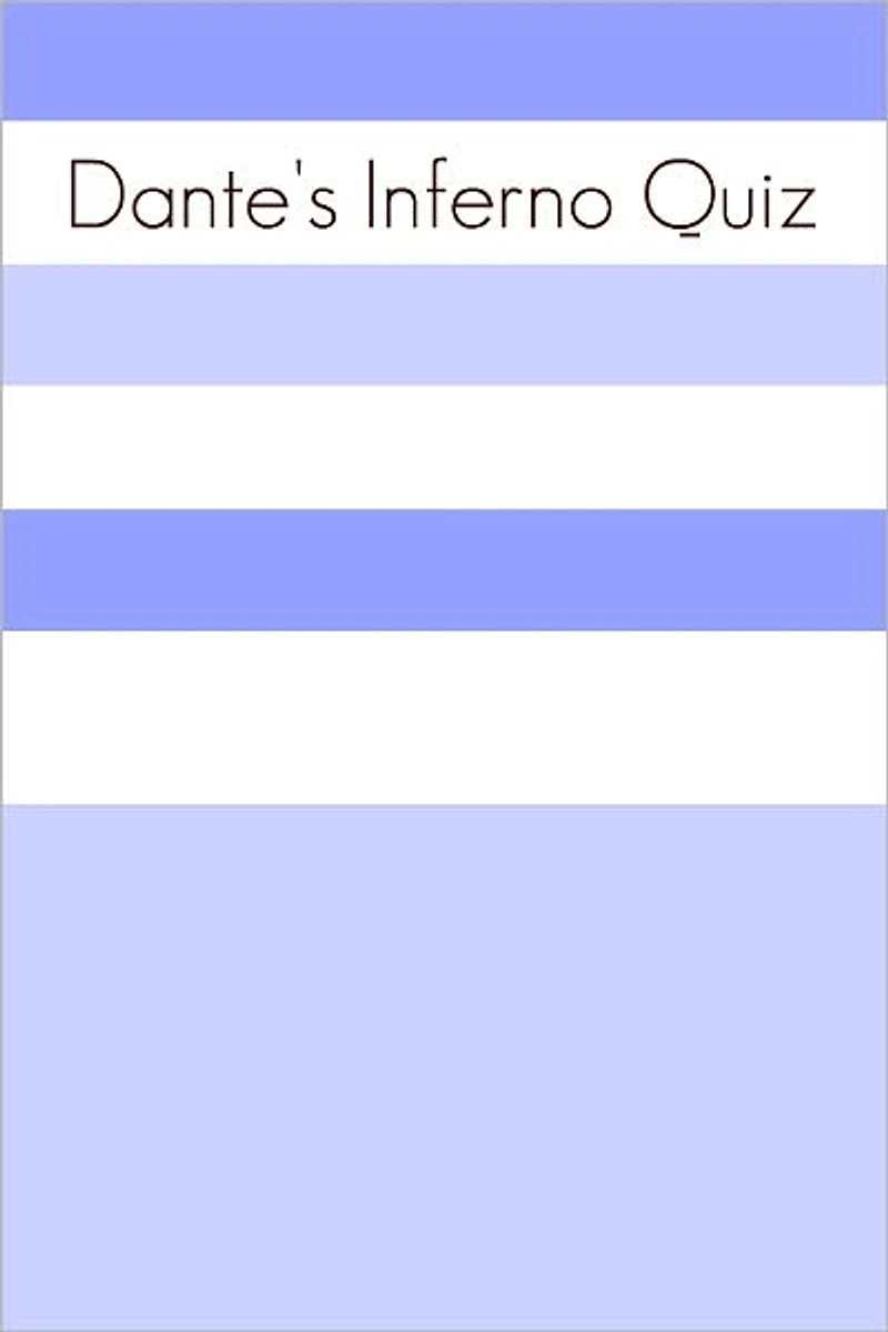 Dante's Inferno Quiz