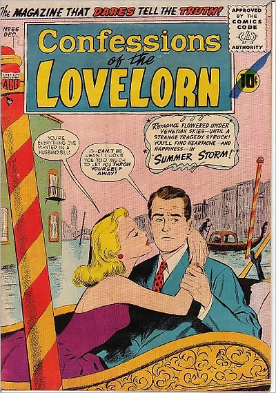 Confessions of the Lovelorn Number Love Comic Book