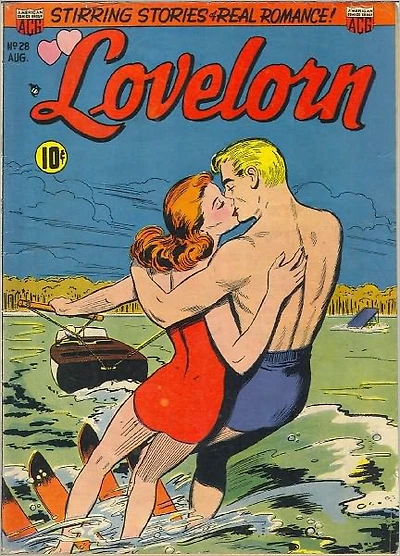 Confessions of the Lovelorn Number 28 Love Comic Book