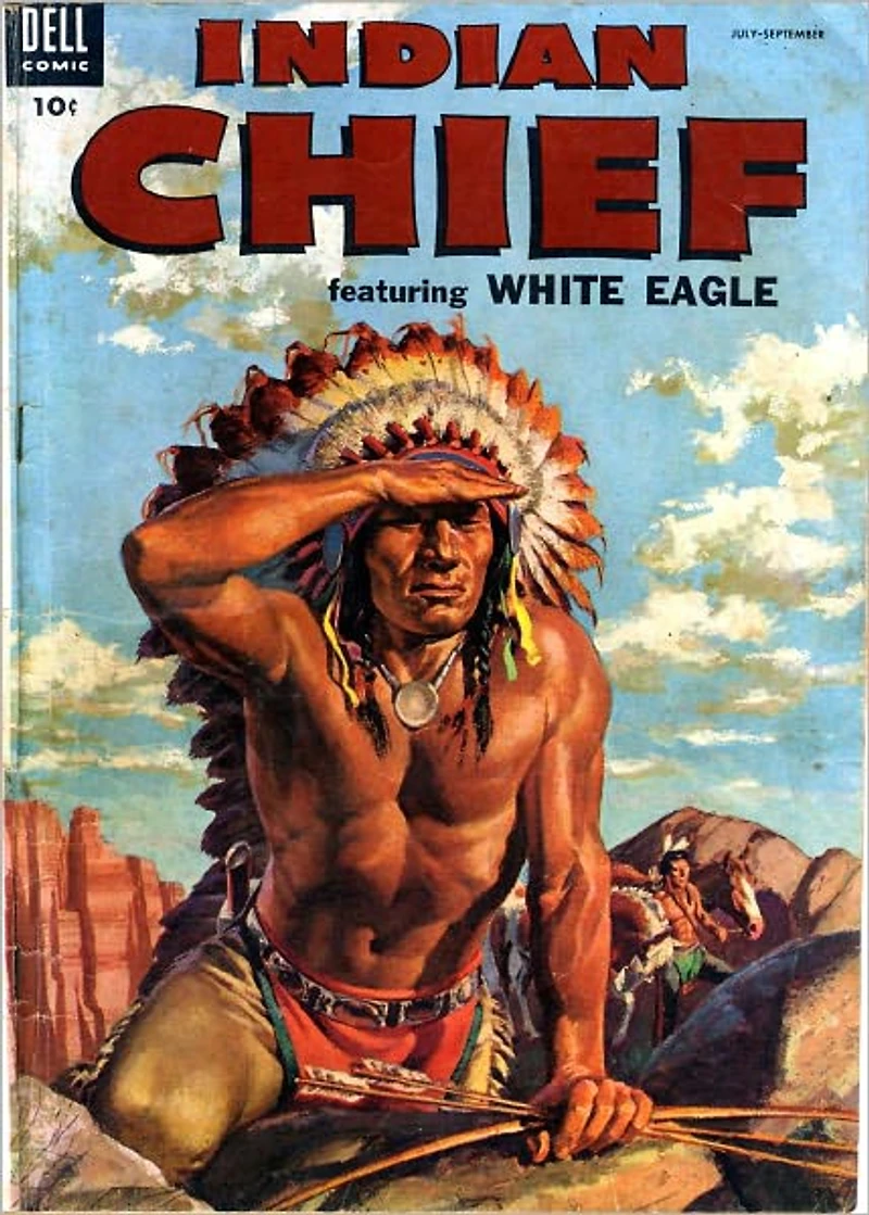 Indian Chief Number 15 Western Comic Book