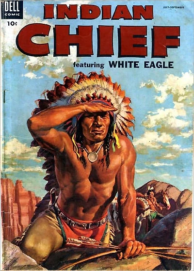 Indian Chief Number 15 Western Comic Book