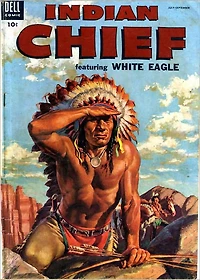 Indian Chief Number 15 Western Comic Book