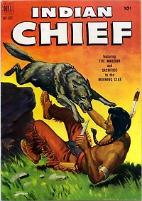 Indian Chief Number 7 Western Comic Book