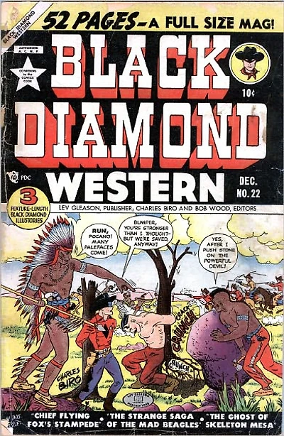 Black Diamond Western Number 22 Western Comic Book