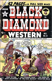 Black Diamond Western Number 22 Western Comic Book
