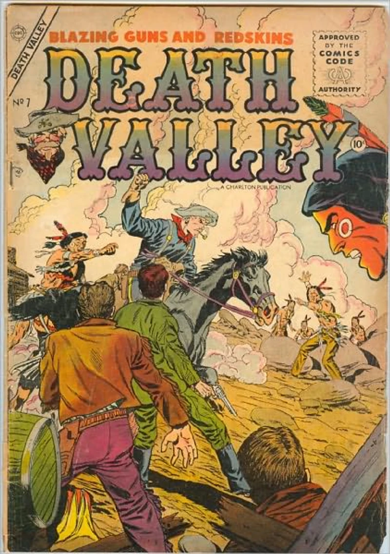 Death Valley Number 7 Western Comic Book