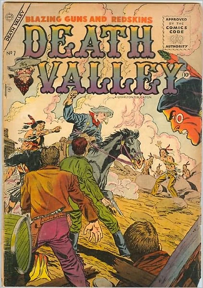 Death Valley Number 7 Western Comic Book