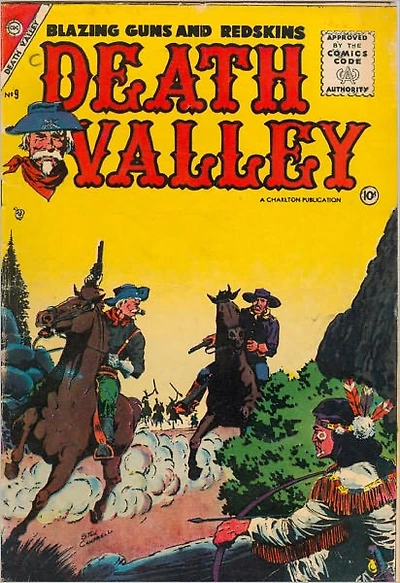 Death Valley Number 9 Western Comic Book